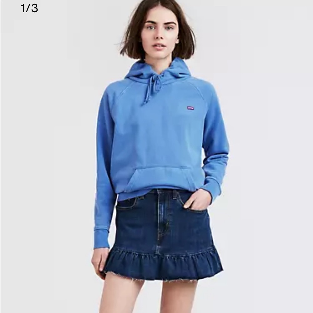 LEVIS MILE HIGH RUFFLE SKIRT - Picture 5 of 5